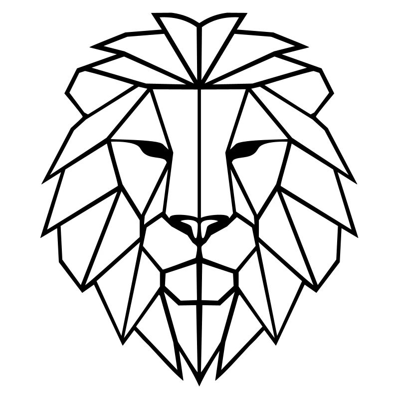 Polygone Lion
