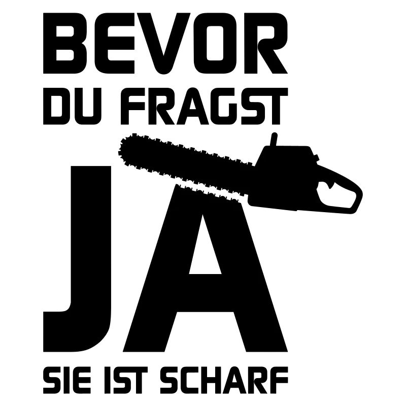 Sie ist scharf