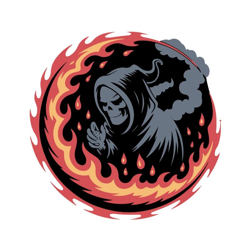 Flaming Reaper Ember Circle