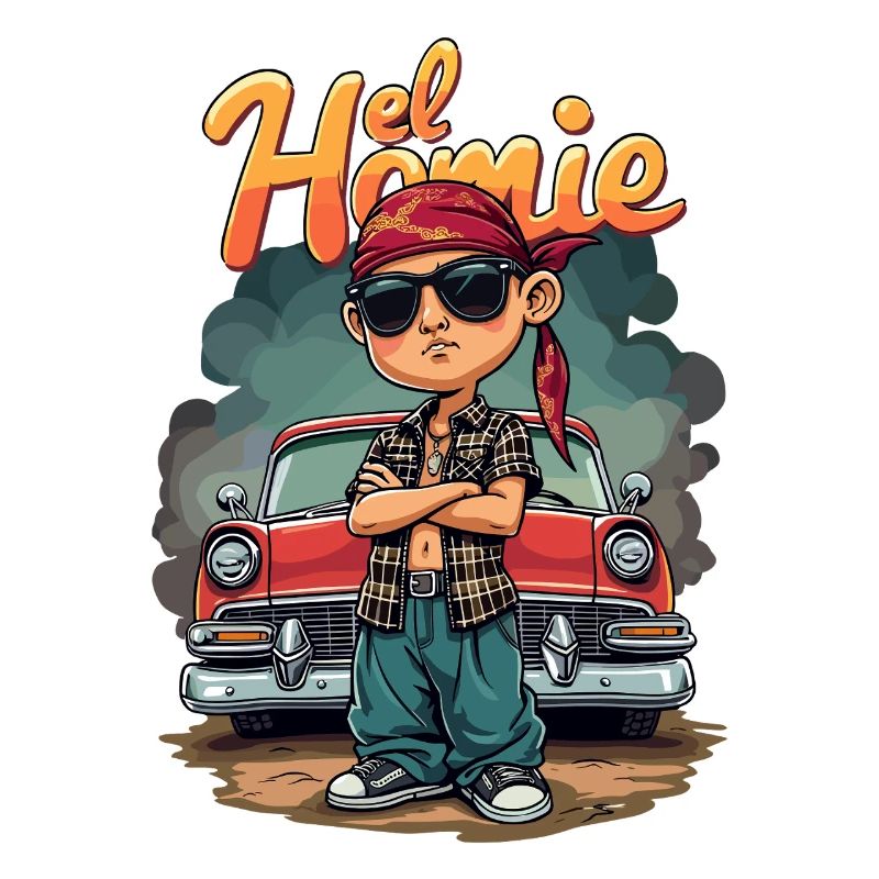 Biker Kid Oldtimer Vibe