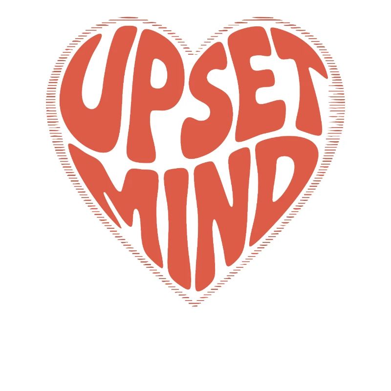 Upset Mind – Retro Herz Design