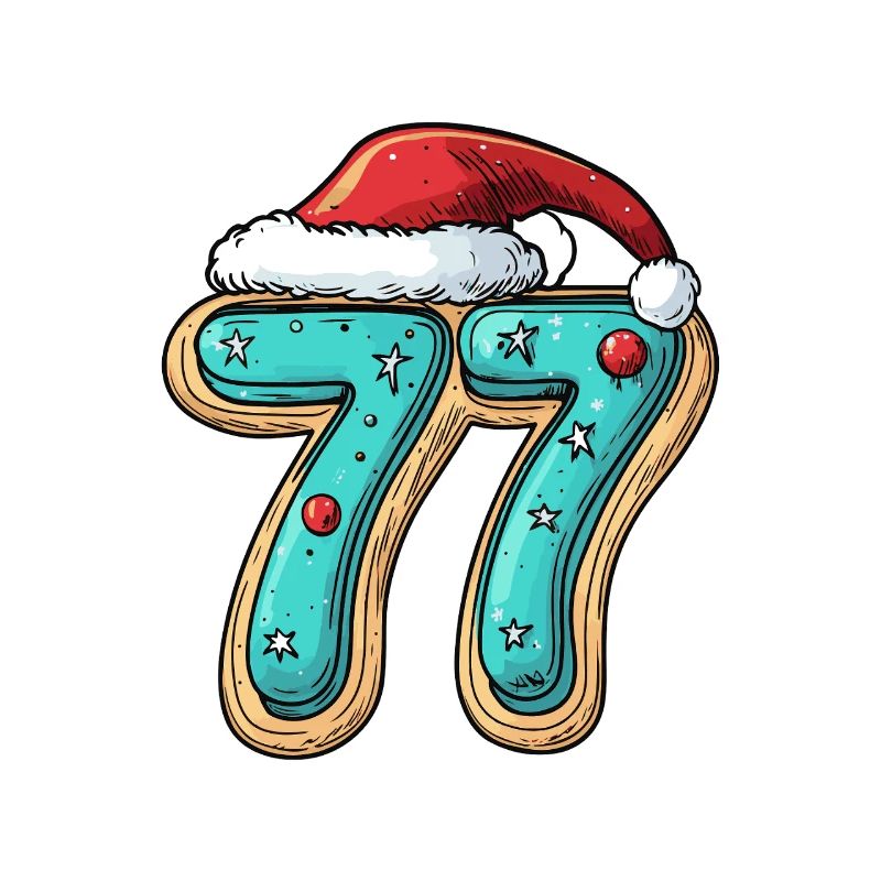 77 Numéro Cookie Noël