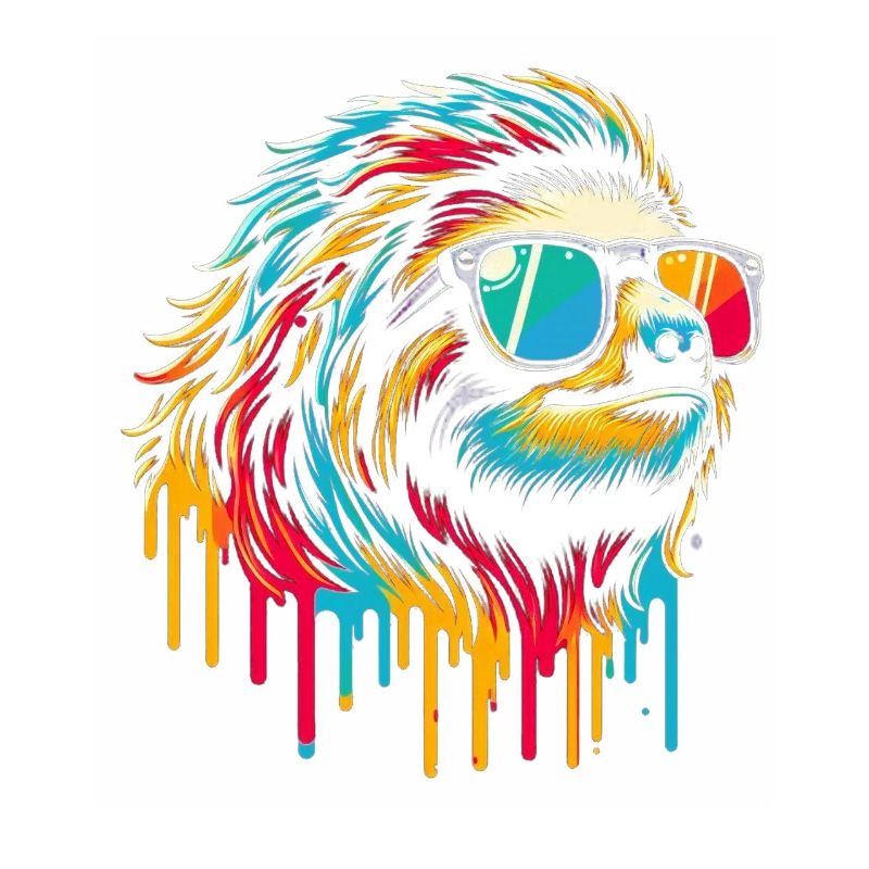 Sloth Sloth Art Lazy Sloth Fan