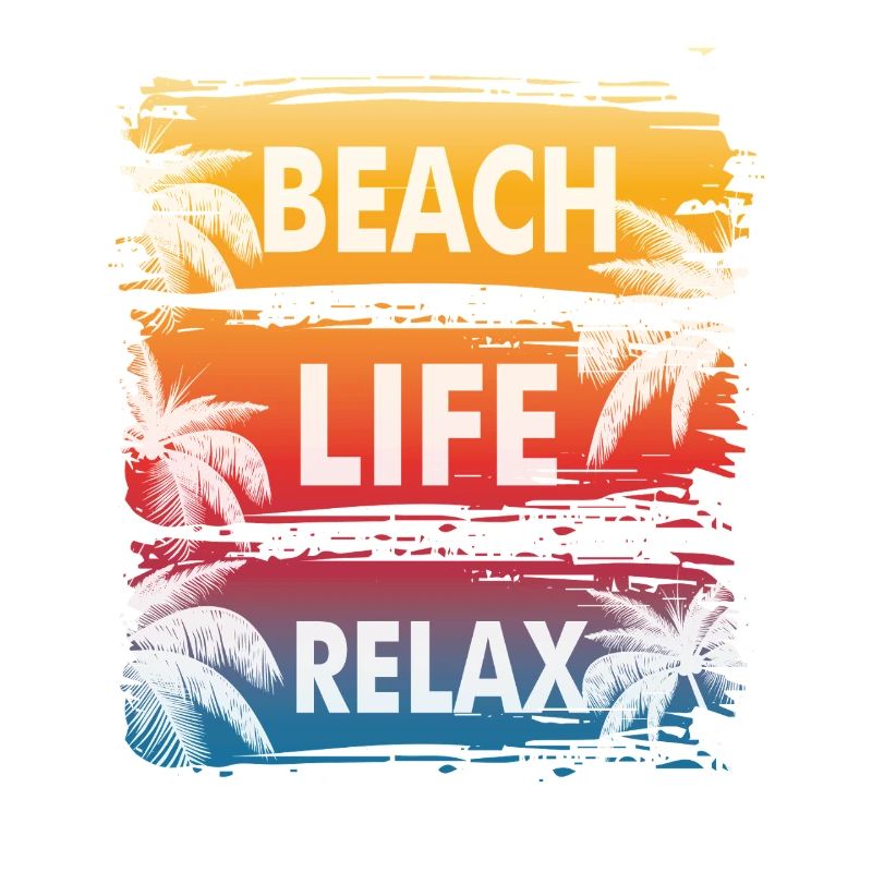 Vie de plage Gradient Relax