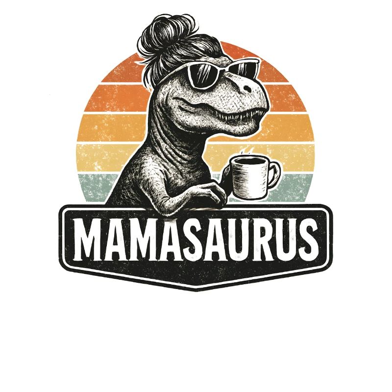 Mamasaurus Mama Mutter Geschenkidee Humor Lustig