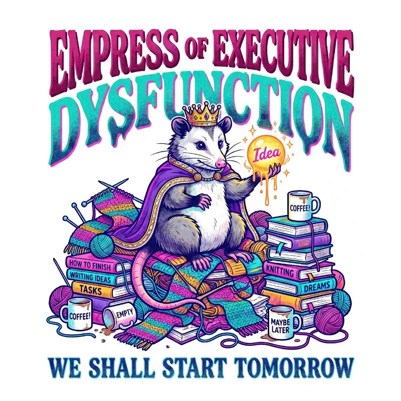 ADHD Executive Dysfunction Opossum