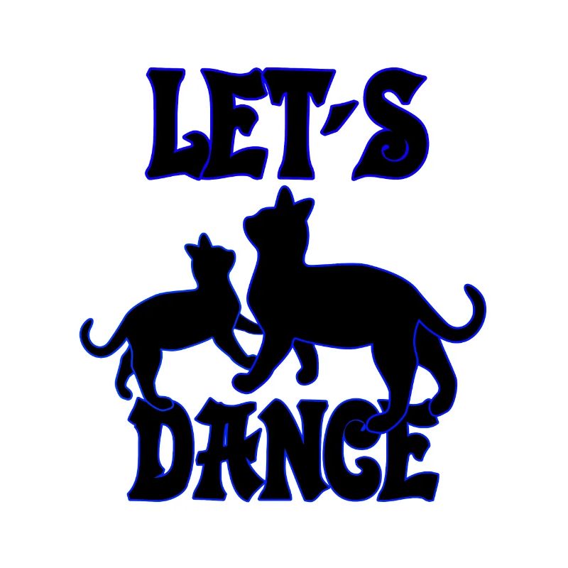 Les chats dansent ensemble