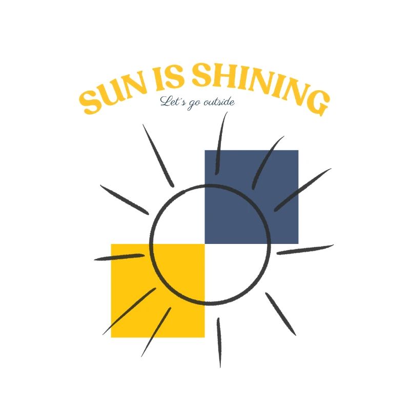 Sun is shining - let´s go outside