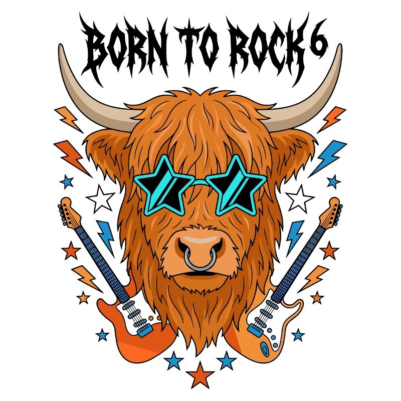 Né de Rock 6 Highland Cattle