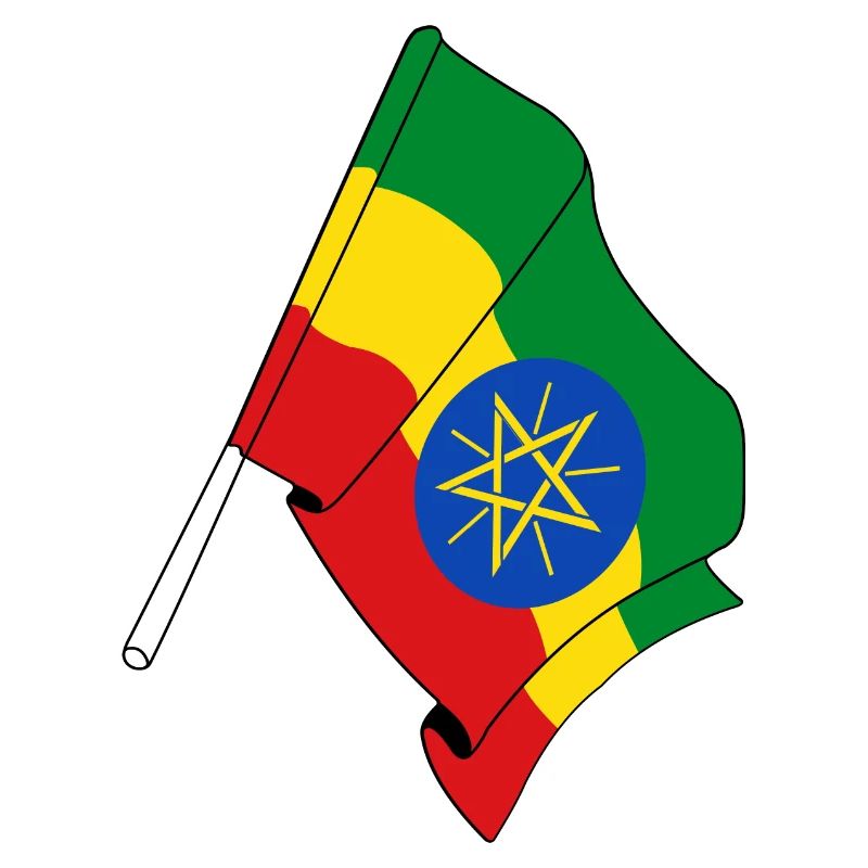 Drapeau de l’Ethiopie