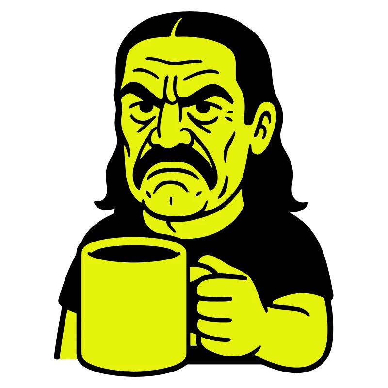 Angry Coffee Man
