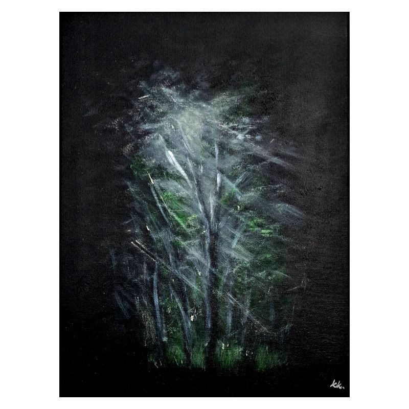 Mystical Forest Abstract