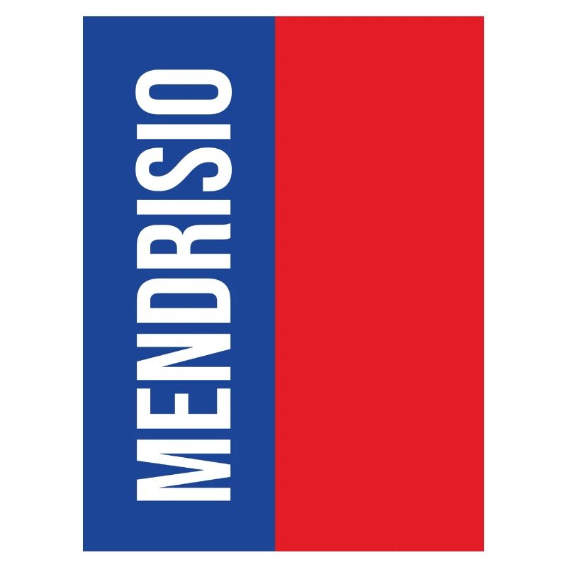 Mendrisio Blau Rot Vertical