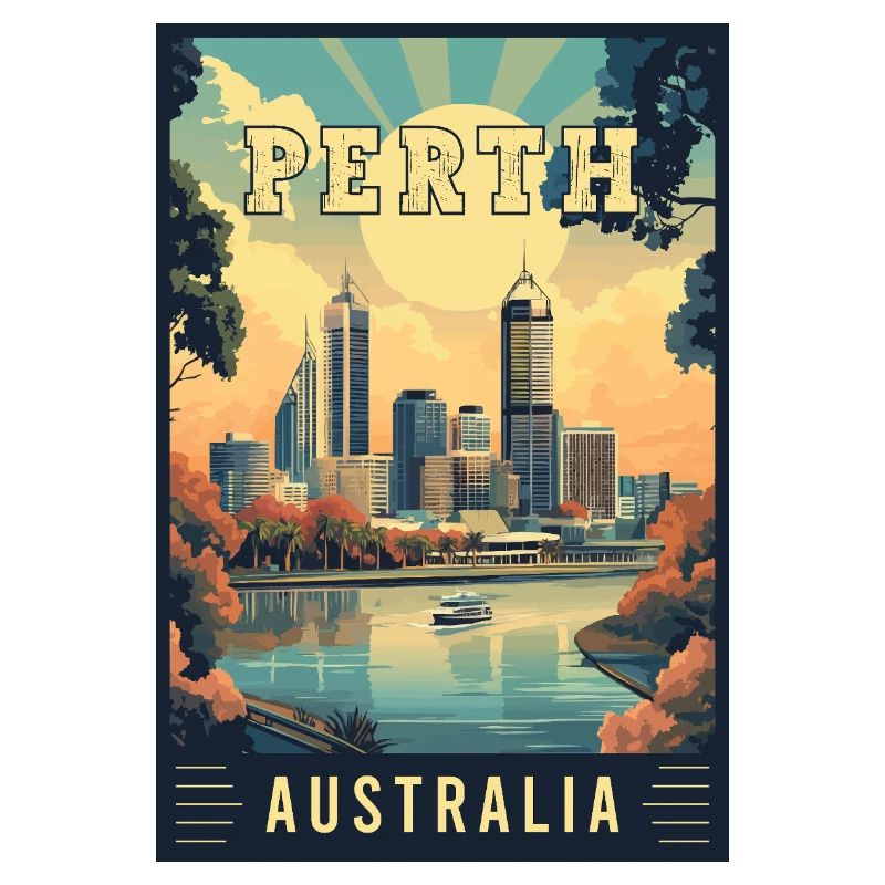 Explore City by the Swan River Perth in Australia