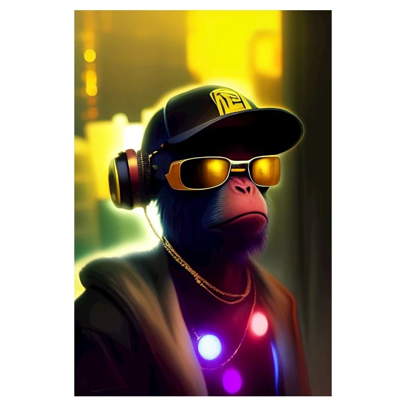Cool Monkey With Sunglasses