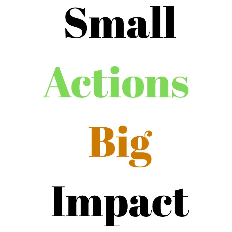 Dynamic Bold Actions Typography Design