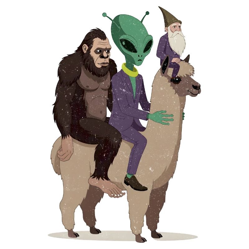 Alien Gentleman on Camel
