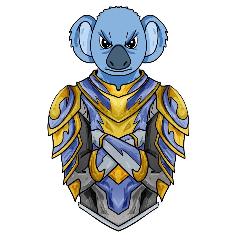 Knight Koala Crusader