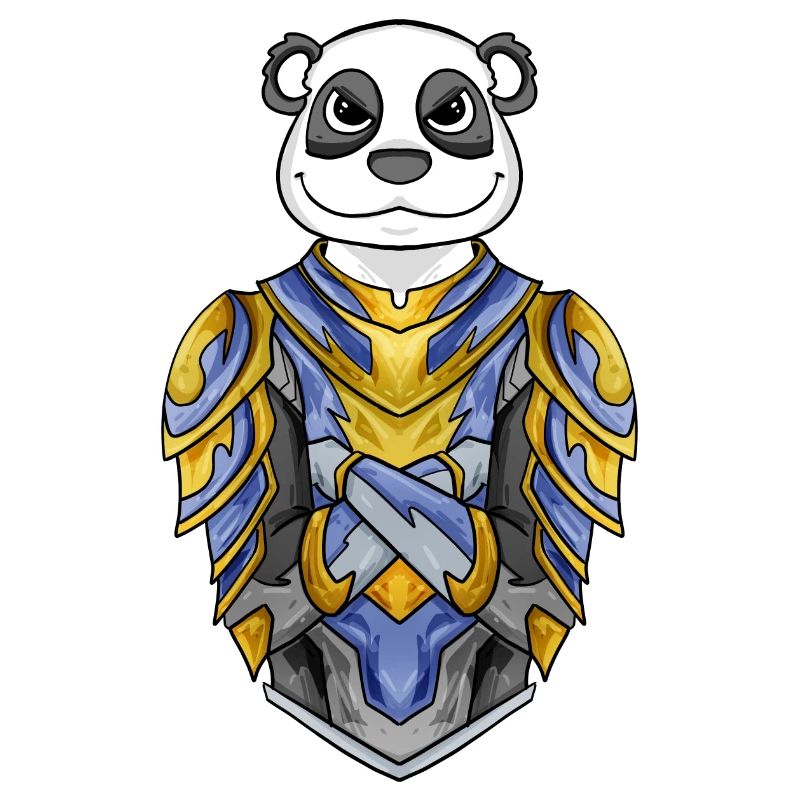 Knight Panda cool