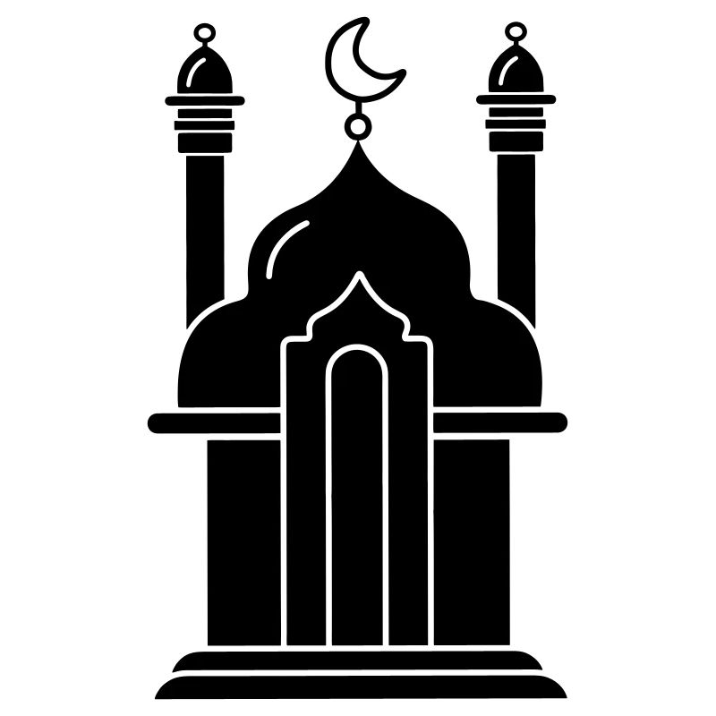 Maison de prière religieuse de la mosquée 000