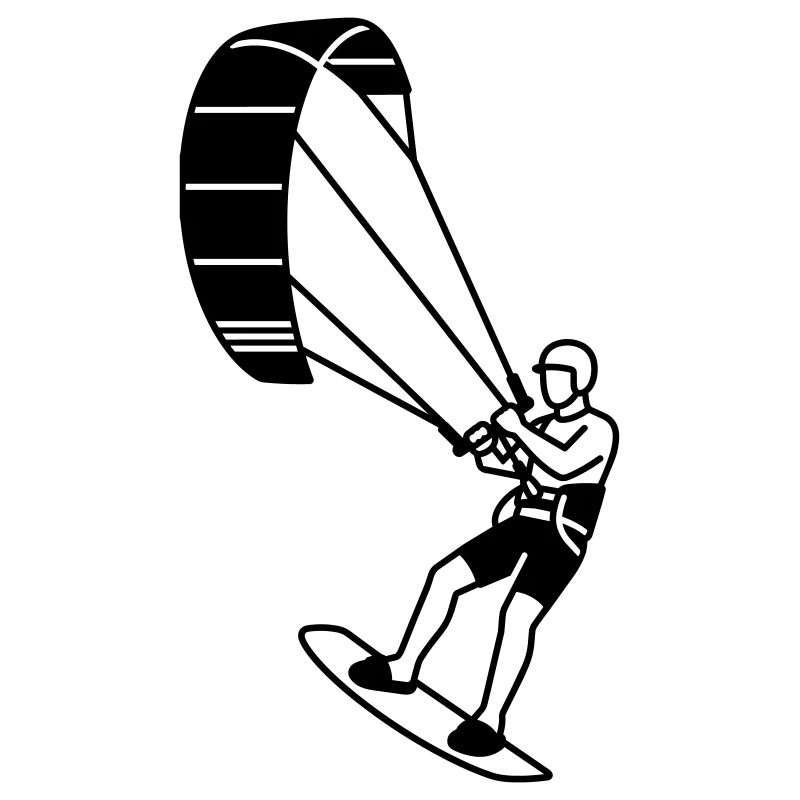 Kitesurfeur