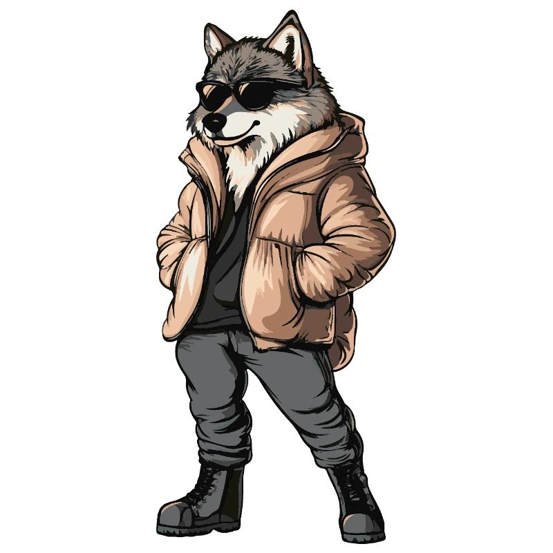 Wolf Cool Winter