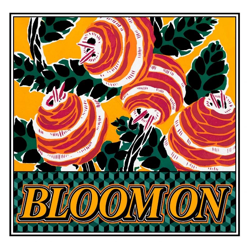 Bloom On - Déclaration florale rétro