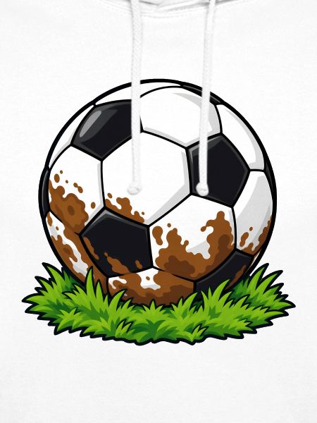 Schlammiger Fußball