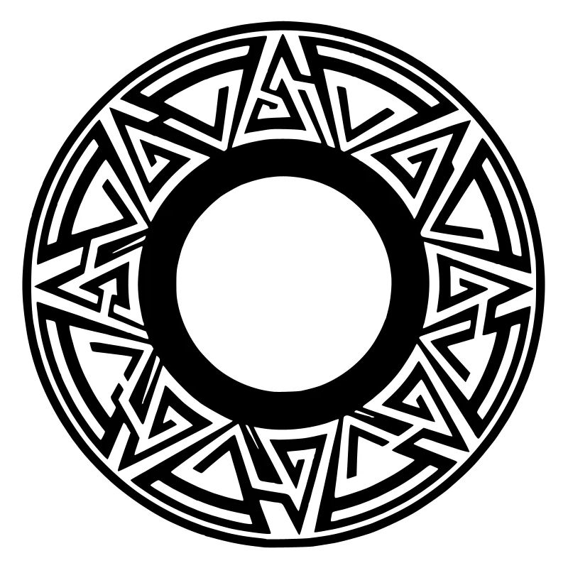 Moderner Kreis