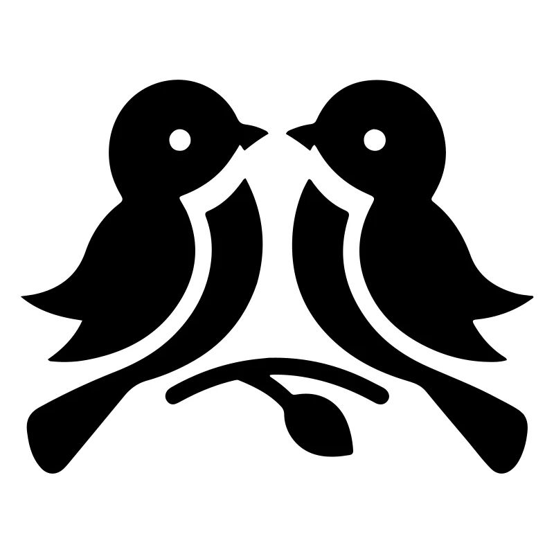 Zwillingsvögel