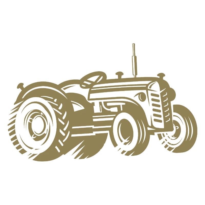 Traktor Silhouette Bauer Landwirtschaft