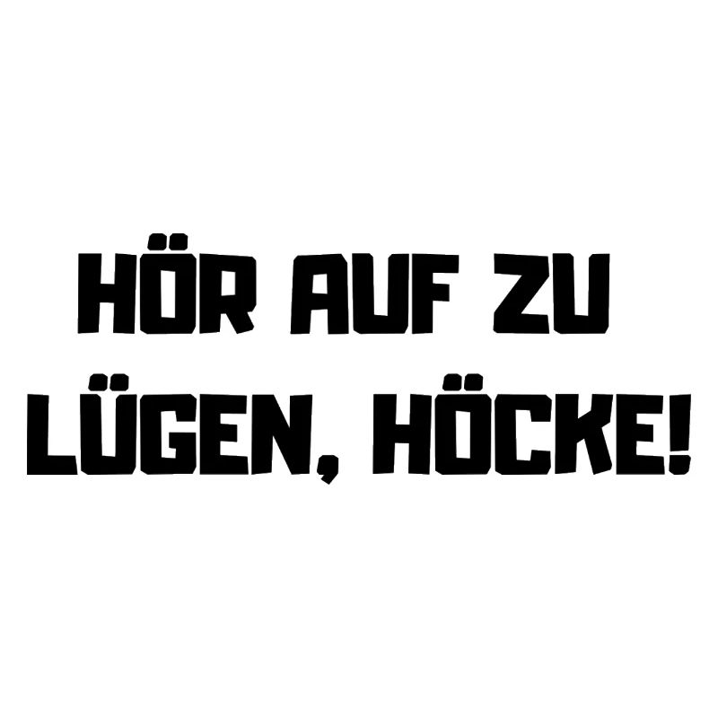 Stop Lying – Protest Slogan against AfD