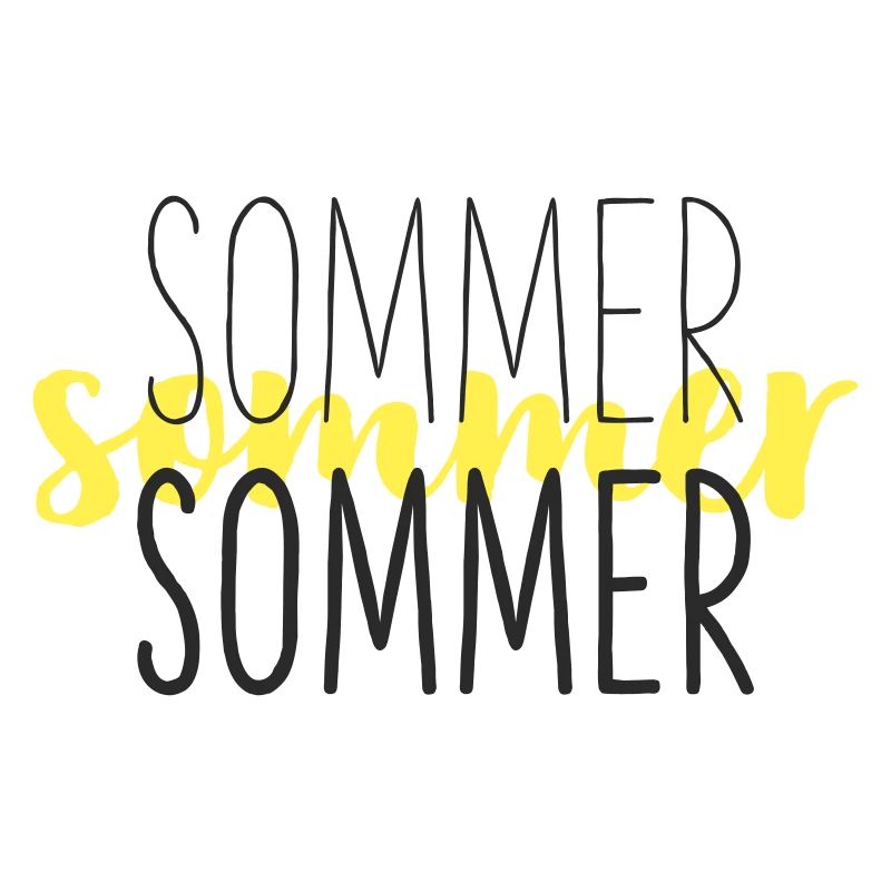 Summer Yellow Black