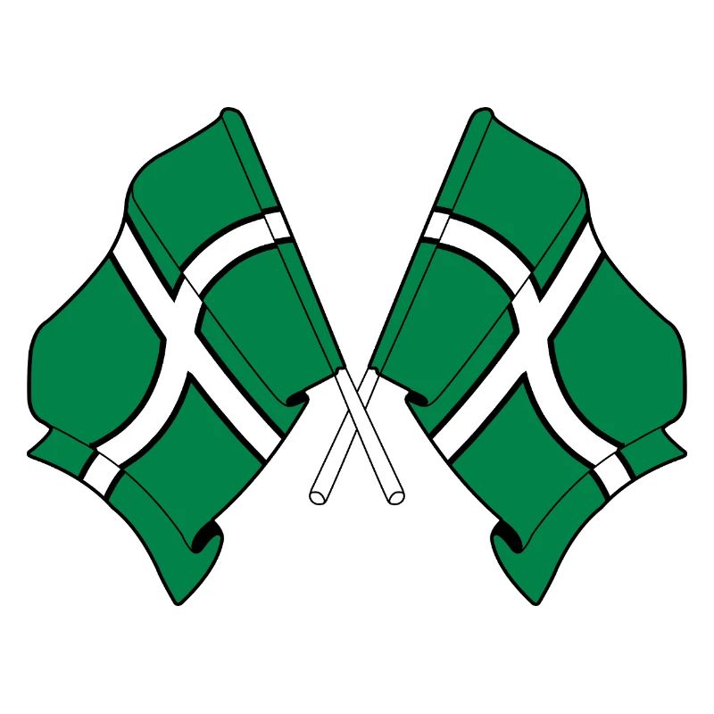 Devon Crossed Flags