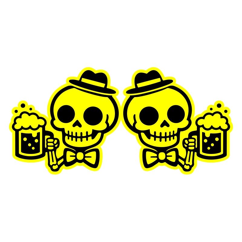 Skeleton Beer Team Bachelors