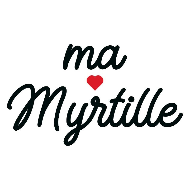 Ma Myrtille (d'Amour) Coeur Script