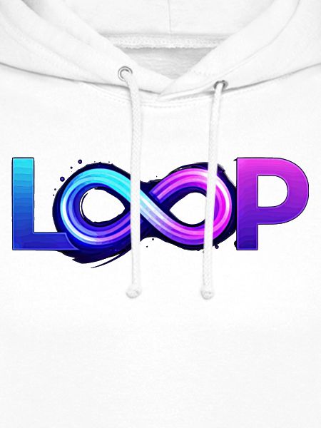 Neon Loop Unendlichkeit