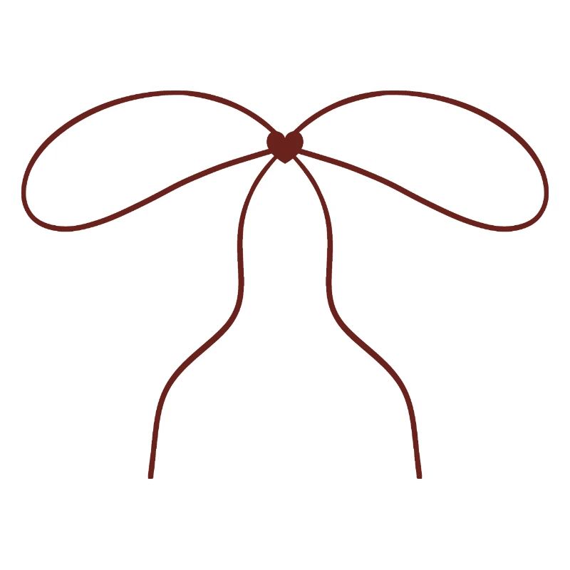 Continuous Bow Line Art