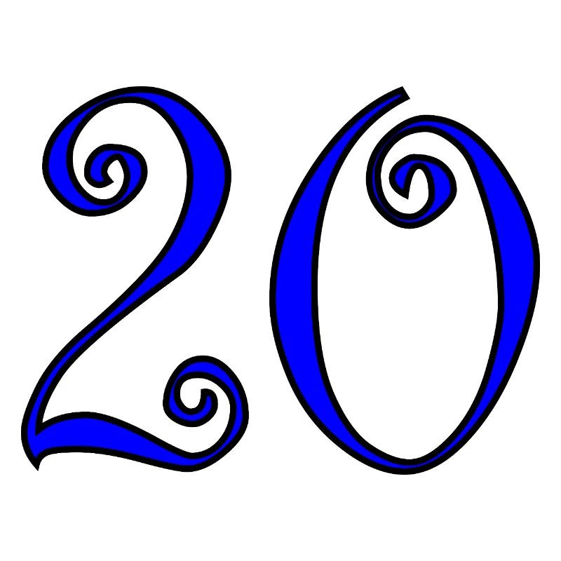 20. 20e ANNIVERSAIRE. ANNIVERSAIRE 20 ANS. 20 ANS.