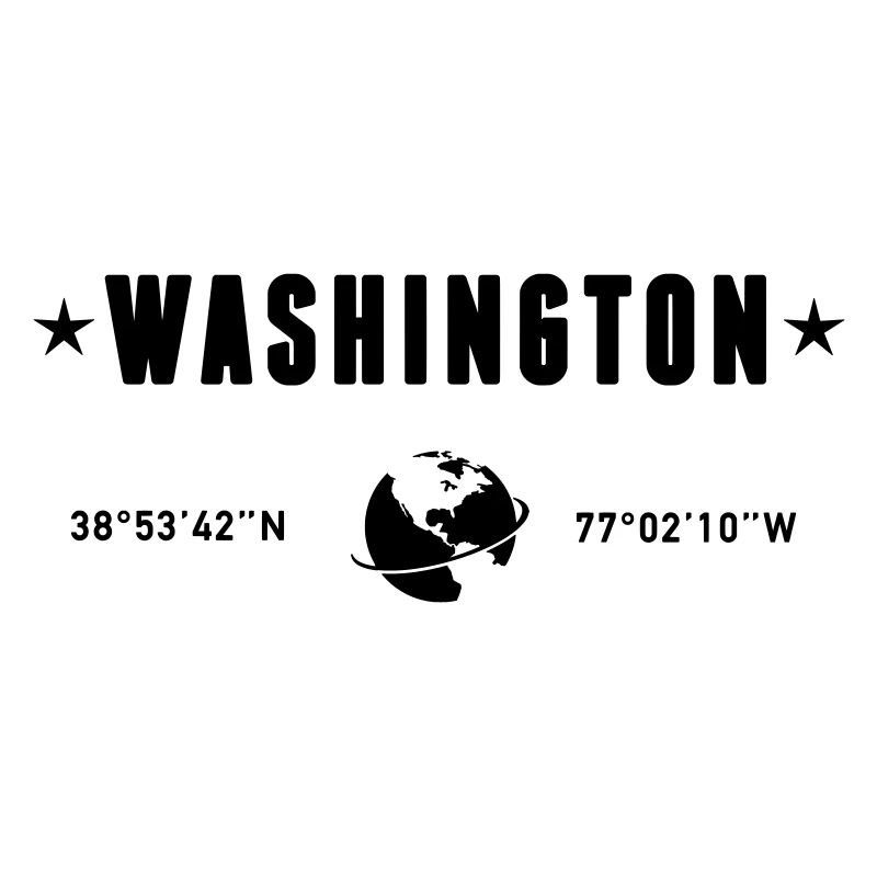 Washington DC Coordonnées de la planète Terre