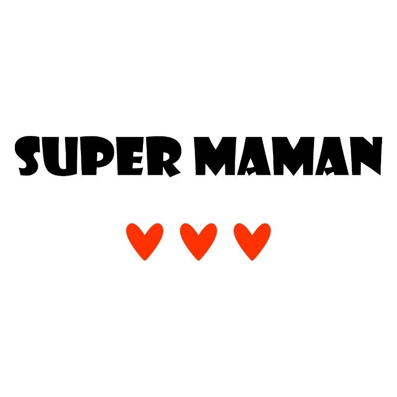 SUPER-MAMA. MUTTERTAG. FROHEN MUTTERTAG