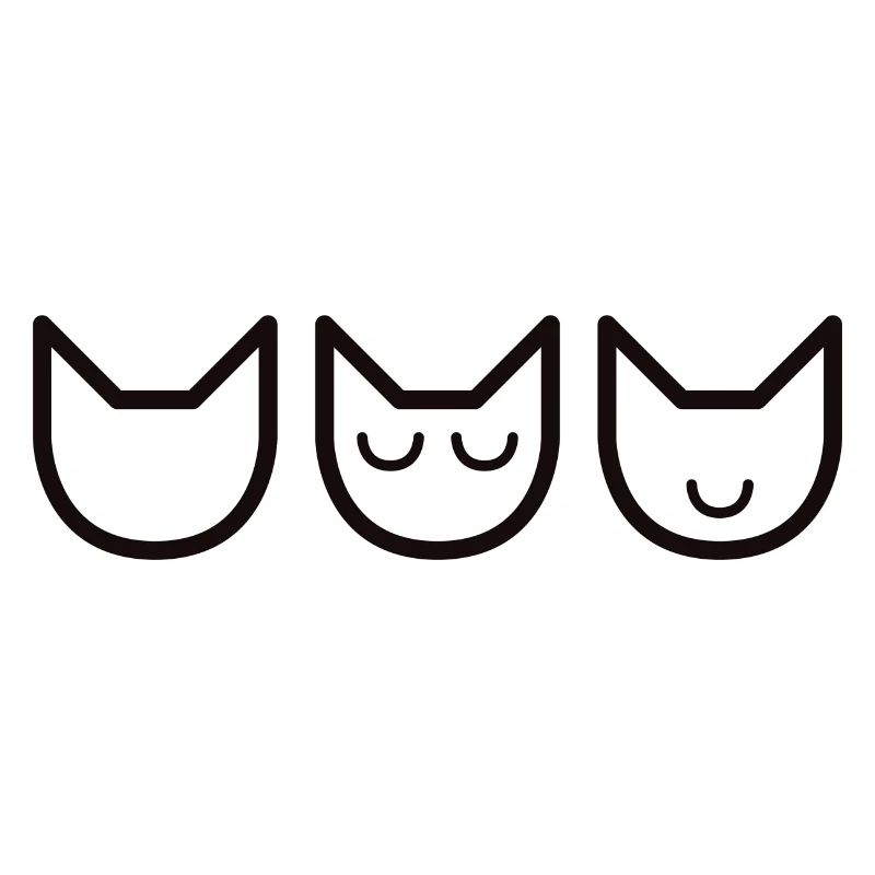 Cats : See no evil, hear no evil, speak no evil