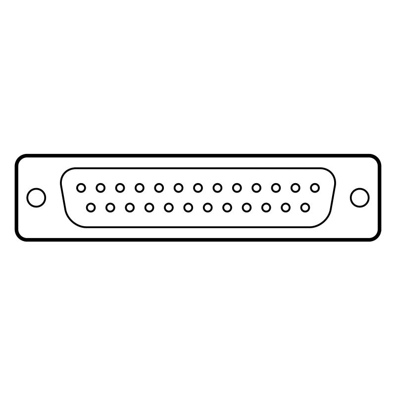 DB 25 Connector Parallel, Printer