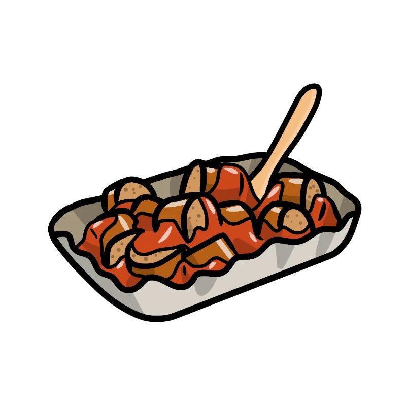 Berlin Currywurst Bratwurst Wurst Curry Grill