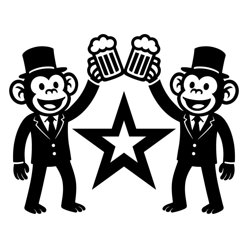 Bachelorette Party Monkey Crew Groom