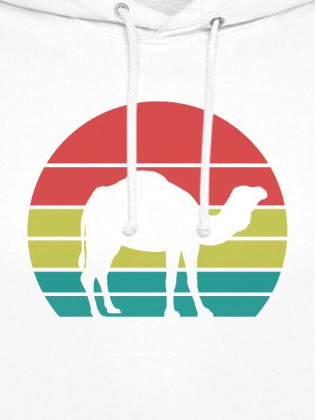 Kamel Silhouette Retro Style