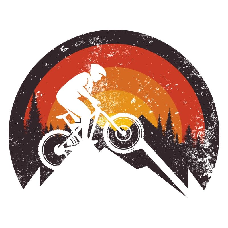 Sunset Ridge MTB Silhouette