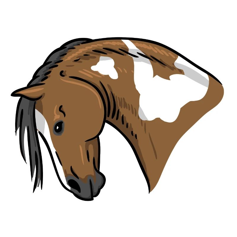 Portrait de cheval