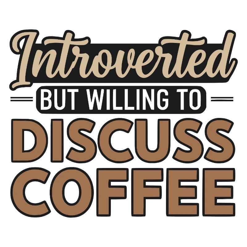 Introvertiert, aber bereit, über Kaffee zu sprechen