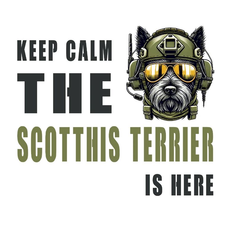 Scottish Terrier Warrior Dog